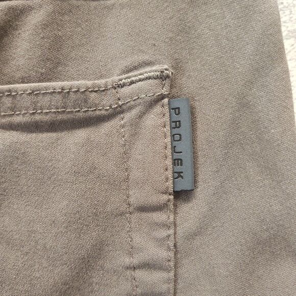 Projek Raw Men's Army Green Joggers Pants Tapered Leg Drawstring Size Lg - Picture 9 of 11